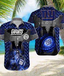 New York Giants NFL Special Design Hawaiian shirt Custom Name