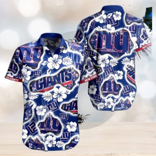 New York Giants Nfl Habicus And Island Special Design Hawaiian Shirt