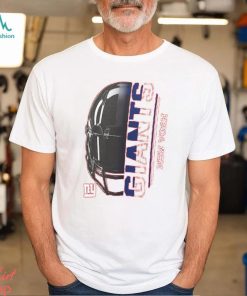 New York Giants Starter Half Helmet Logo Long Sleeve T Shirt