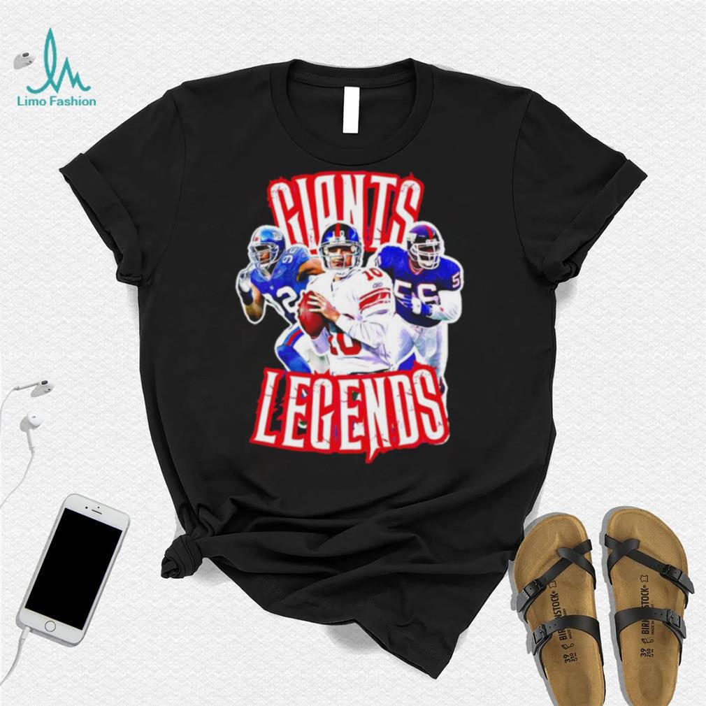 New York Giants legends Michael Strahan Eli Manning and Lawrence Taylor shirt New York Giants legends Michael Strahan Eli Manning and Lawrence Taylor shirt