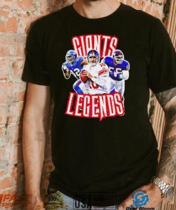 New York Giants legends Michael Strahan Eli Manning and Lawrence Taylor shirt