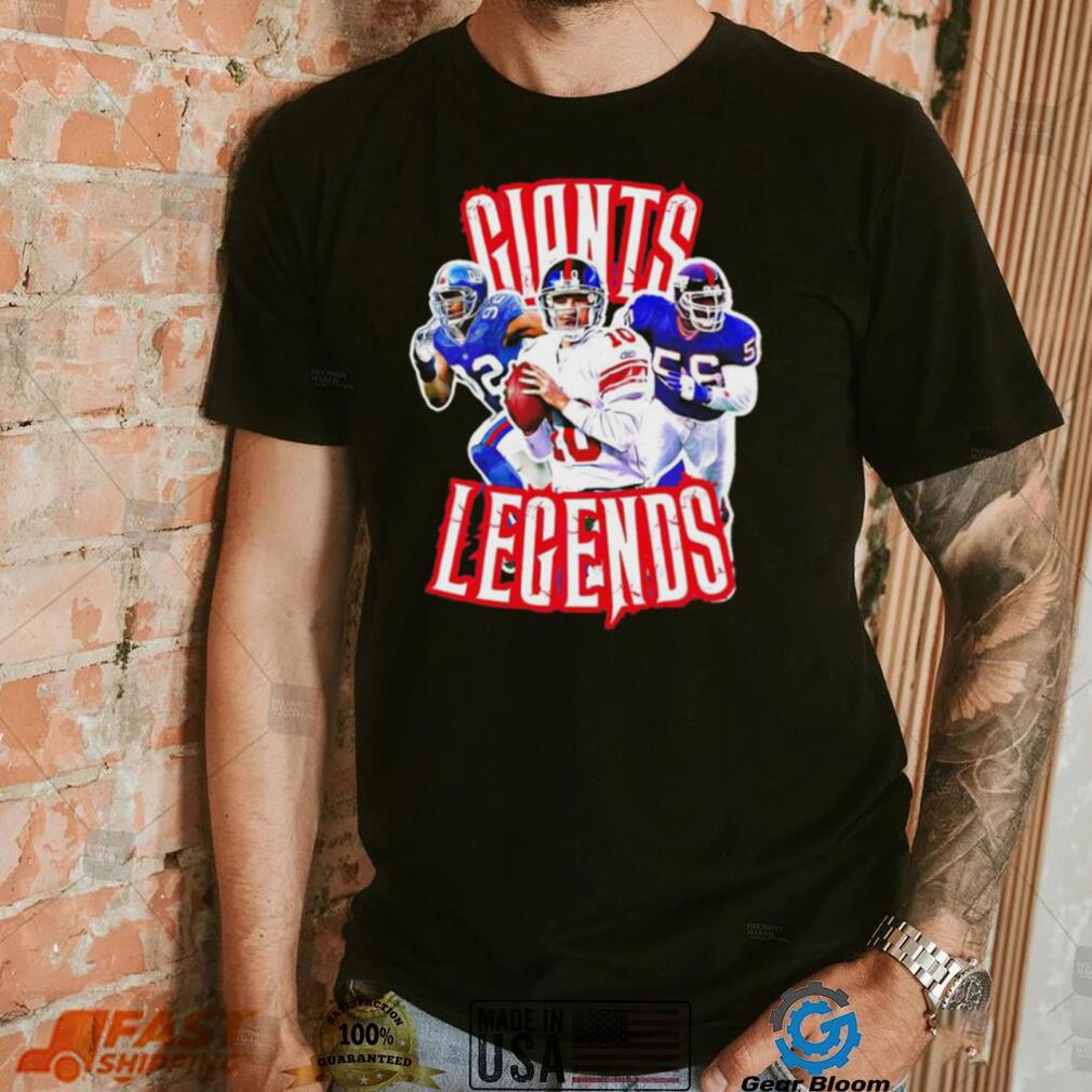 New York Giants legends Michael Strahan Eli Manning and Lawrence Taylor shirt New York Giants legends Michael Strahan Eli Manning and Lawrence Taylor shirt