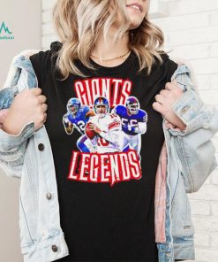 New York Giants legends Michael Strahan Eli Manning and Lawrence Taylor shirt