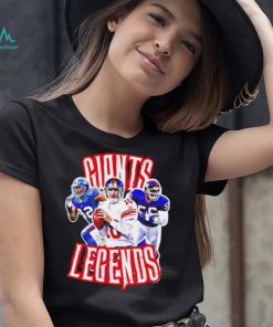 New York Giants legends Michael Strahan Eli Manning and Lawrence Taylor shirt