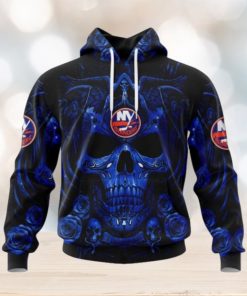 New York Islanders Hoodie Special Design With Skull Art Hoodie
