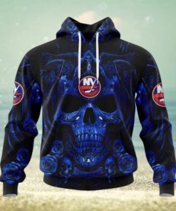 New York Islanders Hoodie Special Design With Skull Art Hoodie