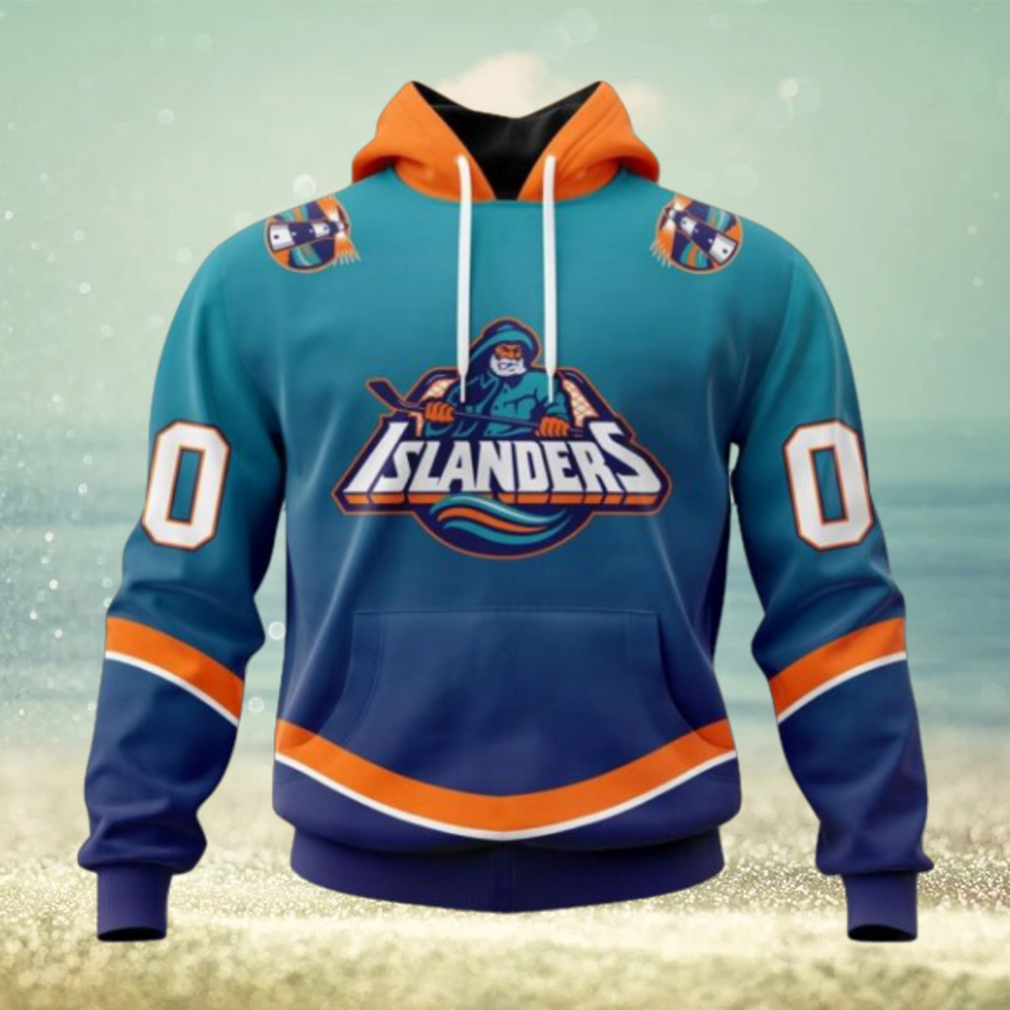 New York Islanders Hoodie Special Retro Gradient Design Hoodie New York Islanders Hoodie Special Retro Gradient Design Hoodie