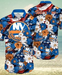 New York Islanders NHL Hawaiian Shirt 4th Of July Independence Day