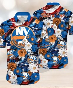 New York Islanders NHL Hawaiian Shirt 4th Of July Independence Day