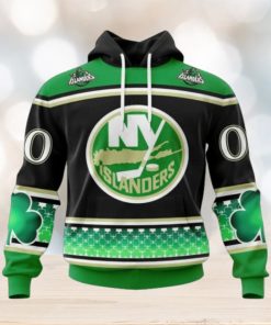 New York Islanders Specialized Hockey Celebrate St Patrick’s Day Hoodie