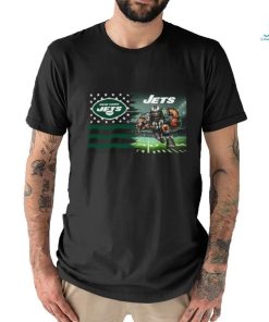 New York Jets Football Team Mascot Flag 2024 T shirt