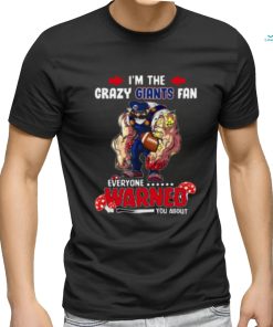 New York Jets NFL Football Mario I'm The Crazy Fan Everyone Warned You About (2) T Shirt