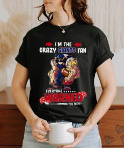 New York Jets NFL Football Mario I'm The Crazy Fan Everyone Warned You About (2) T Shirt
