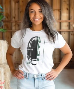 New York Jets Starter Half Helmet Logo T Shirt