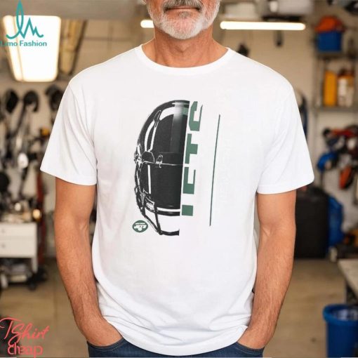 New York Jets Starter Half Helmet Logo  T Shirt