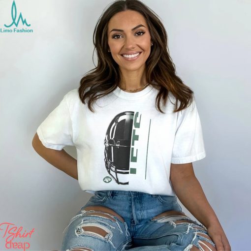 New York Jets Starter Half Helmet Logo  T Shirt