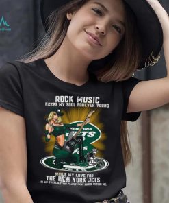New York Jets rock music keep my soul forever young shirt