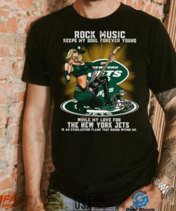 New York Jets rock music keep my soul forever young shirt