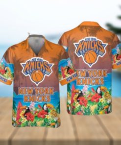 New York Knicks NBA Hawaiian Beach Vacation Outfit Unique