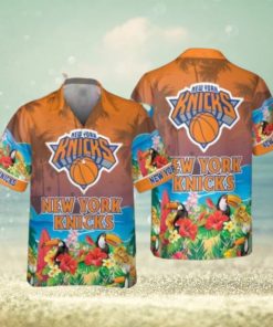 New York Knicks NBA Hawaiian Beach Vacation Outfit Unique