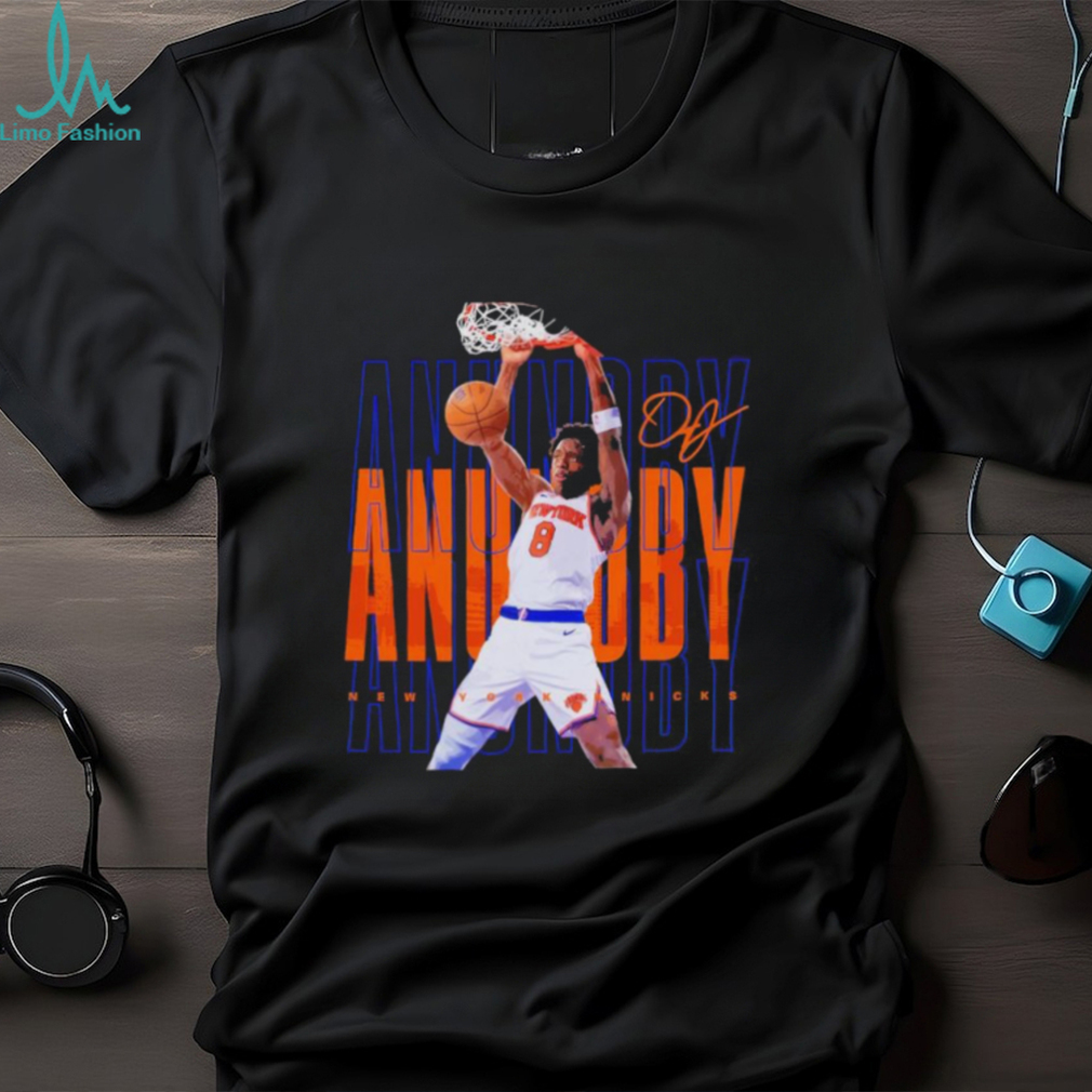 New York Knicks OG Anunoby signature shirt New York Knicks OG Anunoby signature shirt