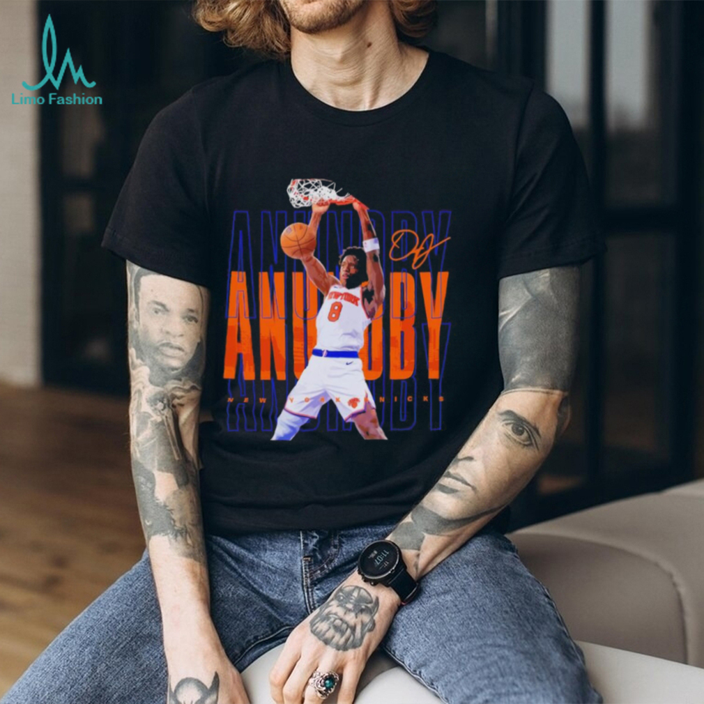 New York Knicks OG Anunoby signature shirt New York Knicks OG Anunoby signature shirt