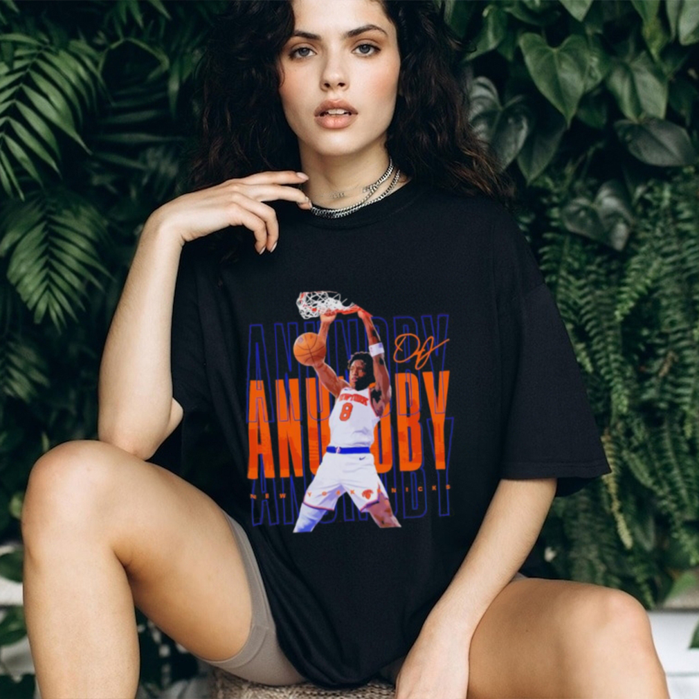 New York Knicks OG Anunoby signature shirt New York Knicks OG Anunoby signature shirt