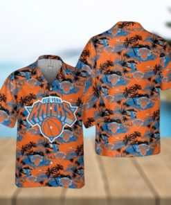 New York Knicks Stylish Hawaiian Shirt for Fans