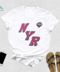 New York Rangers Fanatics Branded White 2024 NHL Stadium Series Logo T Shirt