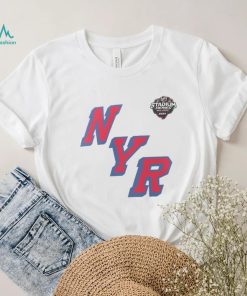 New York Rangers Fanatics Branded White 2024 NHL Stadium Series Logo T Shirt