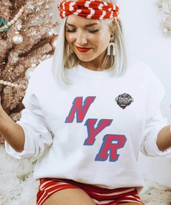 New York Rangers Fanatics Branded White 2024 NHL Stadium Series Logo T Shirt