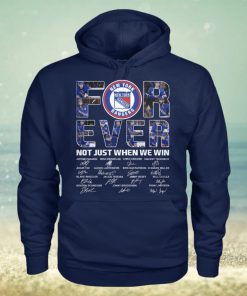 New York Rangers For Ever Not Just When We Win T Shirt