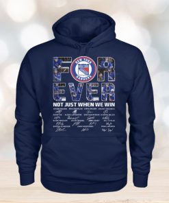 New York Rangers For Ever Not Just When We Win T Shirt