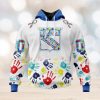 Persionalized Minnesota Wild Hoodie Special Retro Gradient Design Hoodie