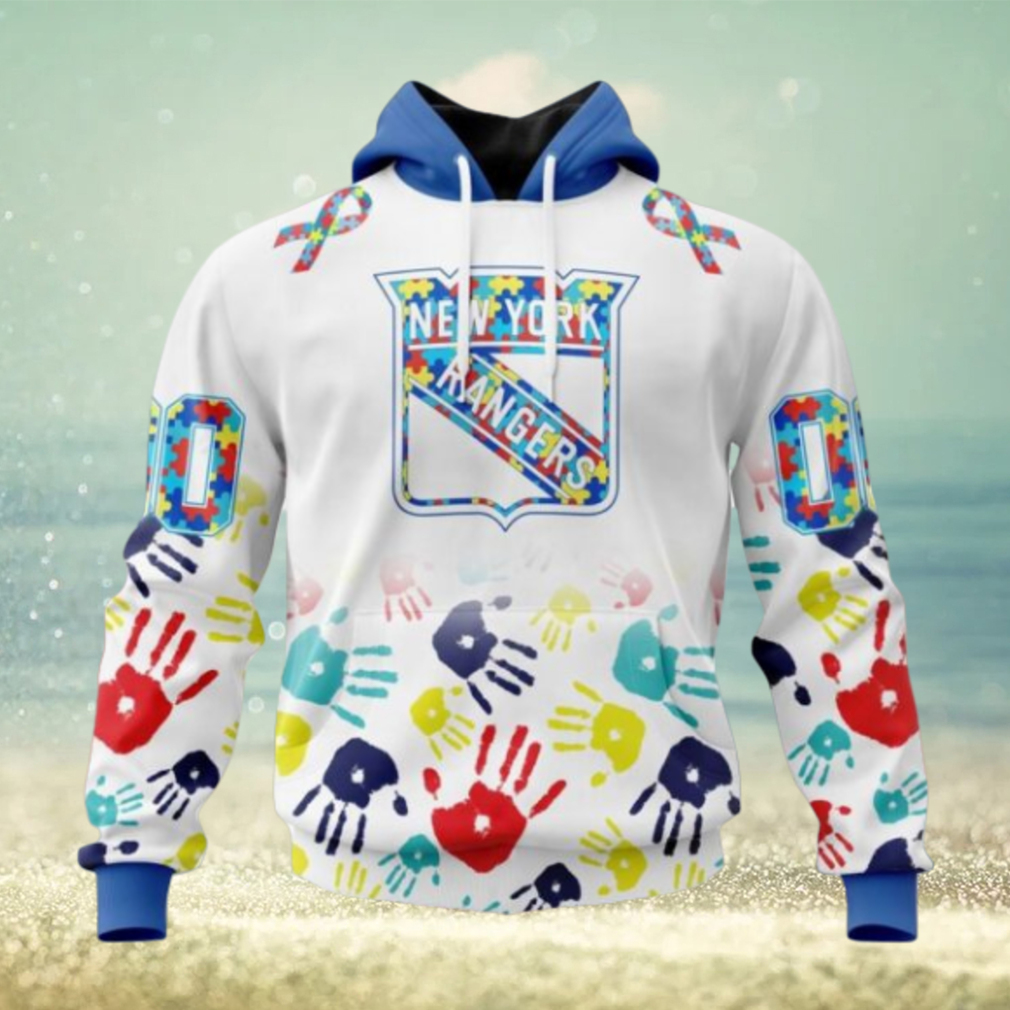 New York Rangers Hoodie Special Autism Awareness Design Hoodie New York Rangers Hoodie Special Autism Awareness Design Hoodie