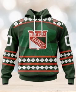 New York Rangers Hoodie Specialized Unisex Kits Hockey Celebrate St Patrick’s Day Hoodie