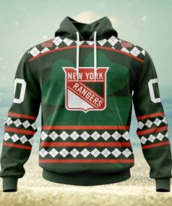 New York Rangers Hoodie Specialized Unisex Kits Hockey Celebrate St Patrick’s Day Hoodie