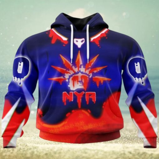 New York Rangers Specialized Jersey For Night 3D T Shirt