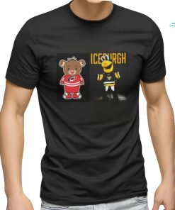 News Pittsburgh Penguins VS Carolina Hurricanes NHL 2024 mascot cartoon hockey shirt