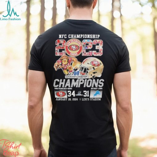 Nfc Championship 2023 49Ers winners Lions 34 31 Shirt