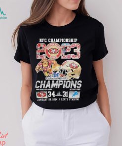 Nfc Championship 2023 49Ers winners Lions 34 31 Shirt