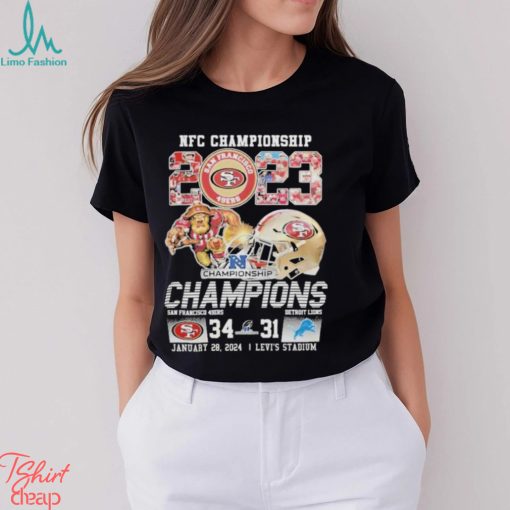 Nfc Championship 2023 49Ers winners Lions 34 31 Shirt