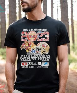 Nfc Championship 2023 49Ers winners Lions 34 31 Shirt