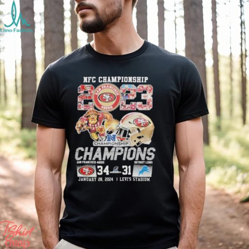 Nfc Championship 2023 49Ers winners Lions 34 31 Shirt
