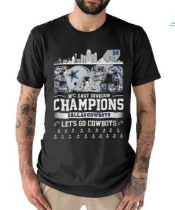 Nfc East Division Champions Dallas Cowboys Let's Go Cowboys 2023 Shirt