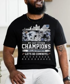 Nfc East Division Champions Dallas Cowboys Let's Go Cowboys 2023 Shirt -  Limotees