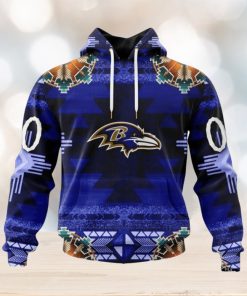 Nfl Baltimore Ravens Special Native Costume Design Hoodie 3D All Over Print