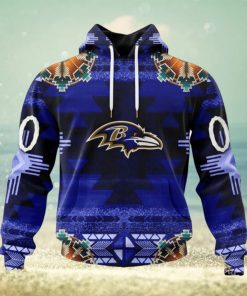 Nfl Baltimore Ravens Special Native Costume Design Hoodie 3D All Over Print