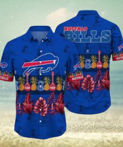 Nfl Buffalo Bills 3D Hawaiian Shirt Design Trending Summer 2024 Men And Women For Fans