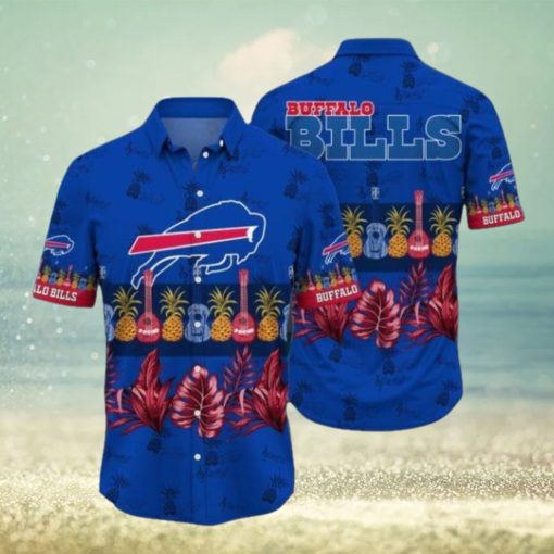 Nfl Buffalo Bills 3D Hawaiian Shirt Design Trending Summer 2024 Men And Women For Fans